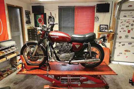 Replace Honda CB450 Swingarm Bushings Image